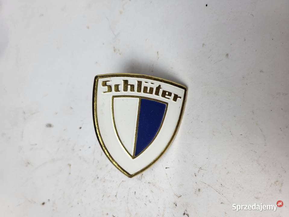 ORYGINALNY EMBLEMAT CIĄGNIK SCHLUTER RZDKI ANTYK Rybnik