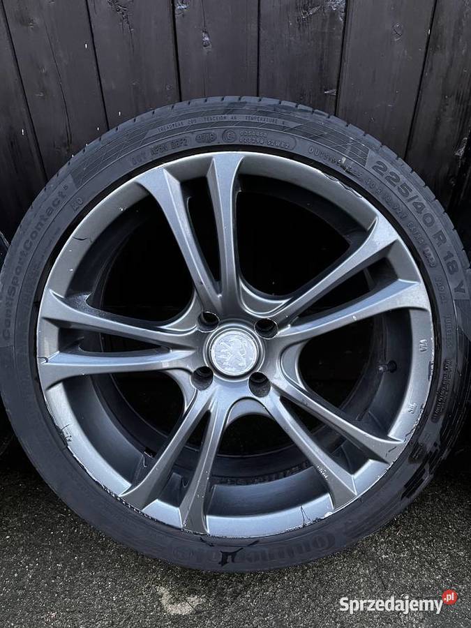 Felgi 2254018 4x108 z oponami osobowe Koła i felgi Rybnik