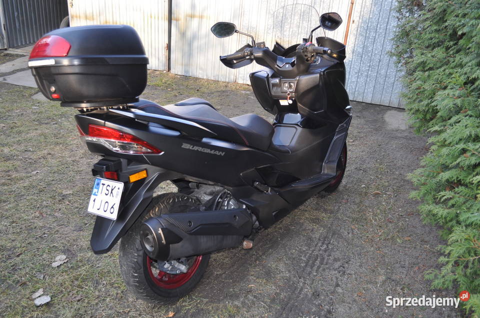 Suzuki AN 400 Burgman nowy model LED ABS Rok produkcji 2018 Skarżysko-Kamienna