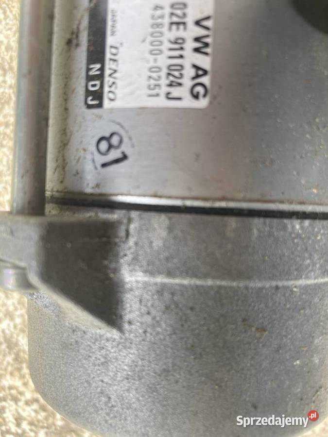 Rozrusznik Denso 02E911024 j Vw audi skoda osobowe wielkopolskie Wolsztyn