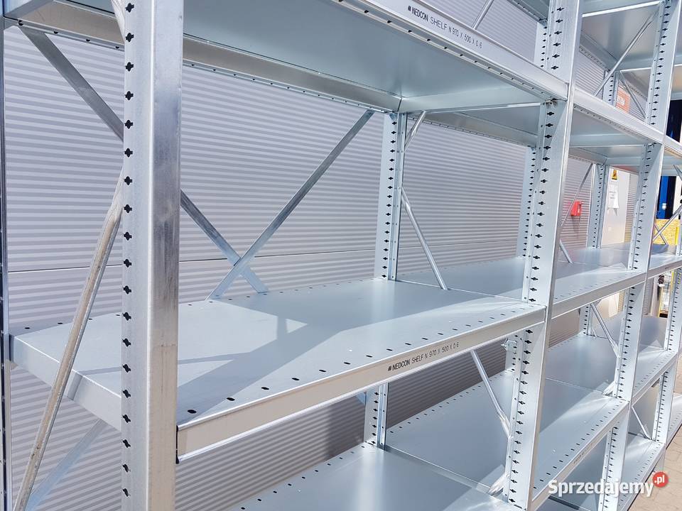 Regał półkowy ocynkowany Nedcon 150 rama Chojnice