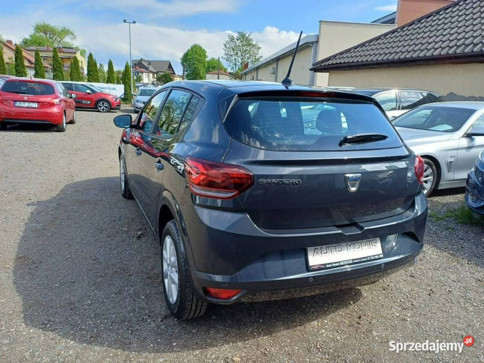Dacia Sandero Klima LED Tablet 1wł Gwarancja III światła do jazdy dziennej Chrzanów