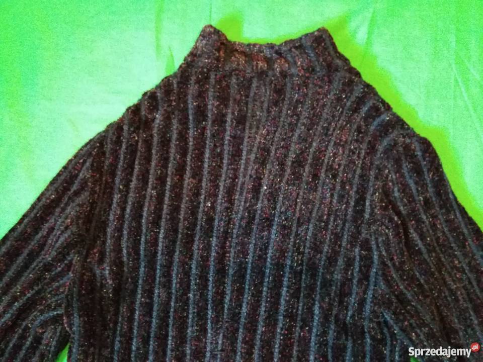 Miękki czarny rozpinany sweter marki Rozmiar 40(L) Warszawa