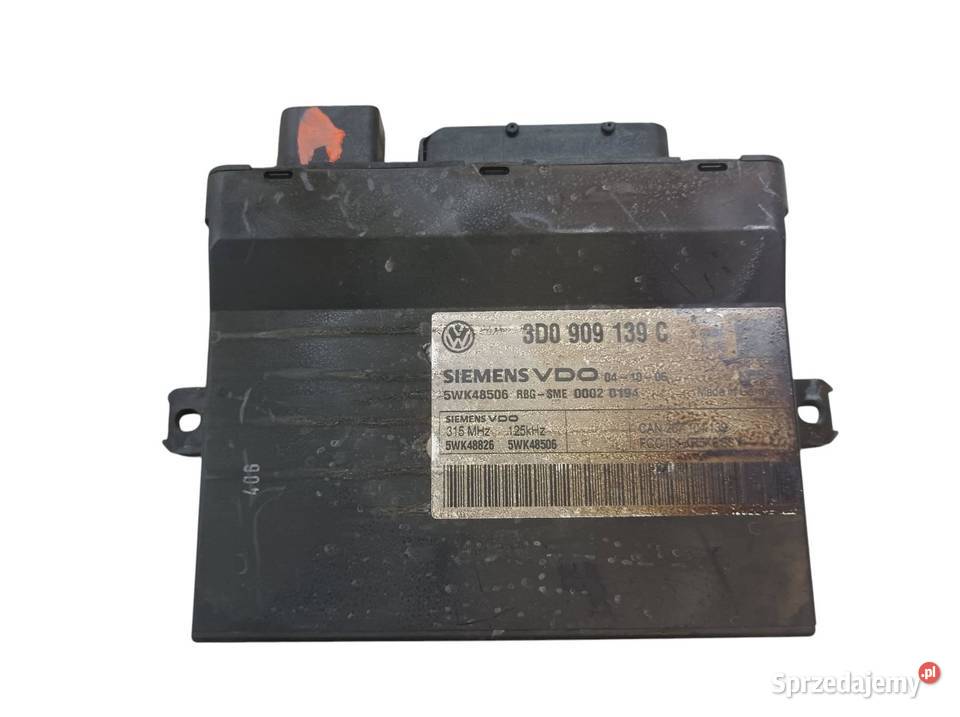 MODUŁ KOMFORTU 3D0909139C Porsche Cayenne I 2002