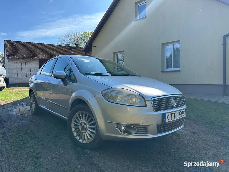 sprzedam Fiat Linea 2007 r welurowa tapicerka Koniaczów sprzedam