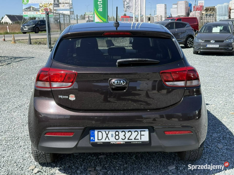 Kia Rio 14 16V MPI blue 100 2017r XL 89 wspomaganie kierownicy Rio Wojkowice