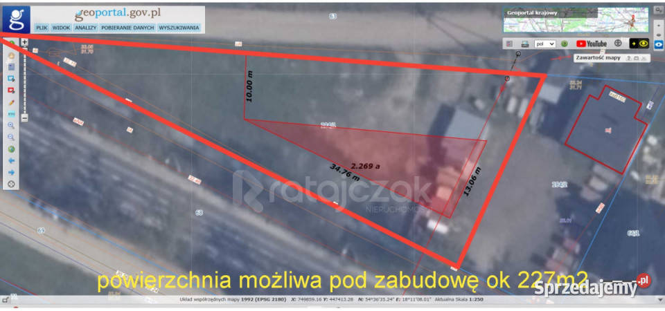 Działka do sprzedania Wejherowo Mjr Henryka sprzedam