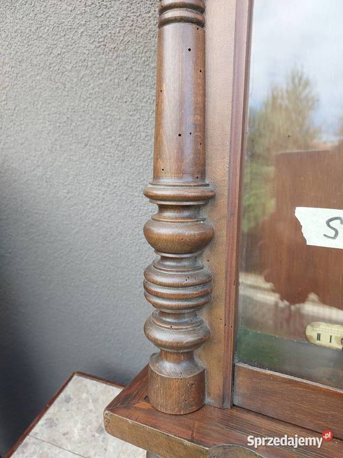 S172 Skrzynia obudowa starego zegara eklektyka pomorskie Tczew