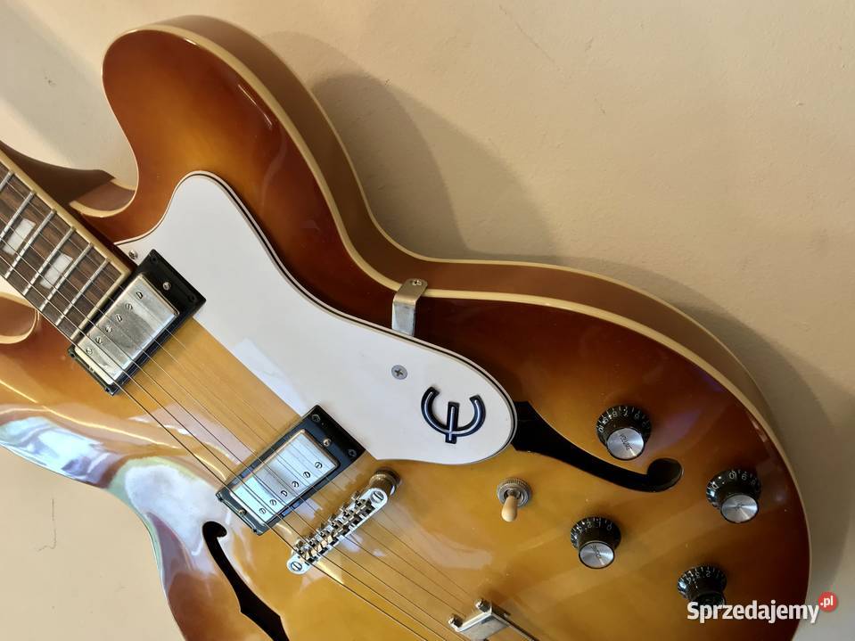 Epiphone Riviera Frequensator Royal Tan gitara praworęczna Warszawa sprzedam