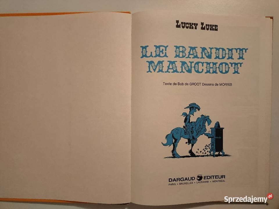 Lucky Luke Morris Groot 1981 wydanie francuskie Kościan