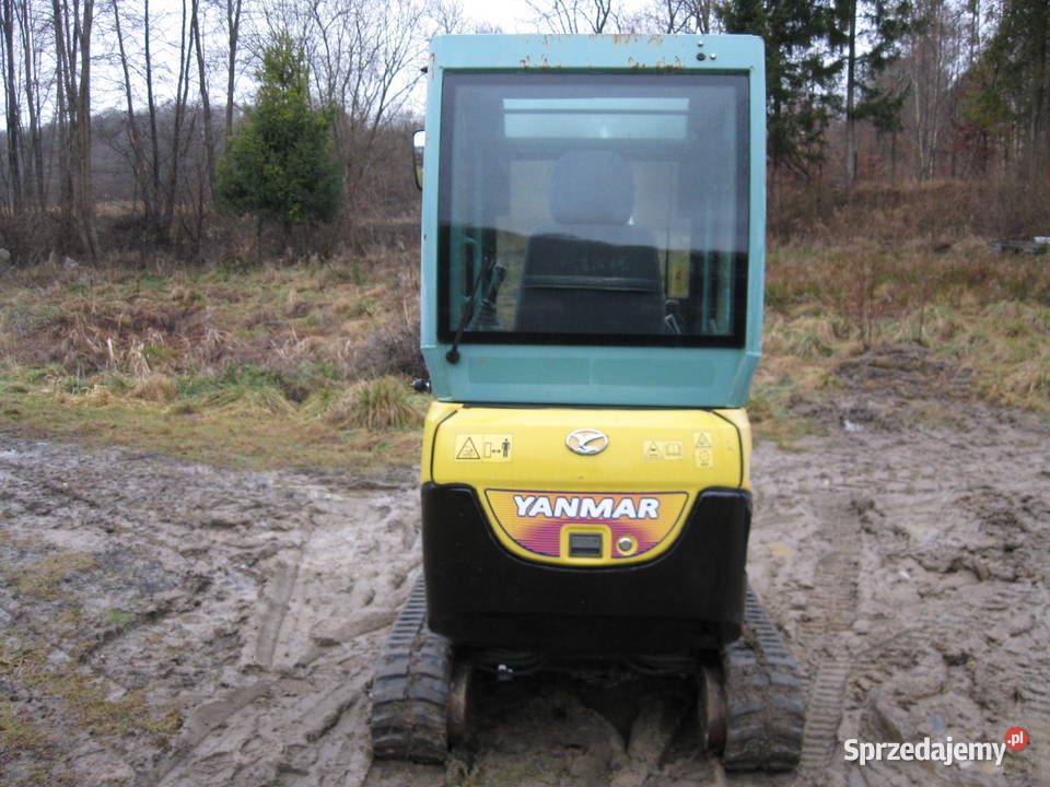 Minikoparka Yanmar SV17EX 2014r SV15 16 19 JCB Rok produkcji 2014 pomorskie Kołczygłowy