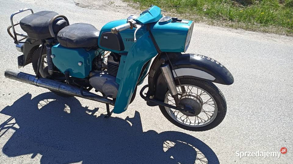 MZ trophy 250 niebieski