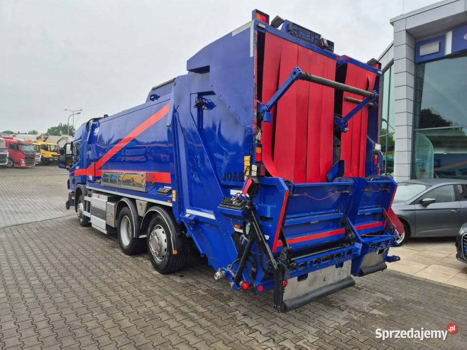Scania P340 LB 6X2 ŚMIECIARKA 2 KOMORY JOAB Samochody ciężarowe Łaziska Górne