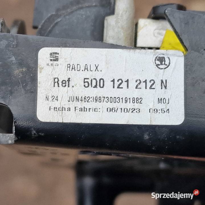 AUDI S3 8V VW CHŁODNICA WODY DODATKOWA UCHWYT Kargowa sprzedam