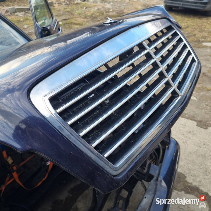Maska BEZ RDZY W210 339 u Violan metallic Części samochodowe Łańcut