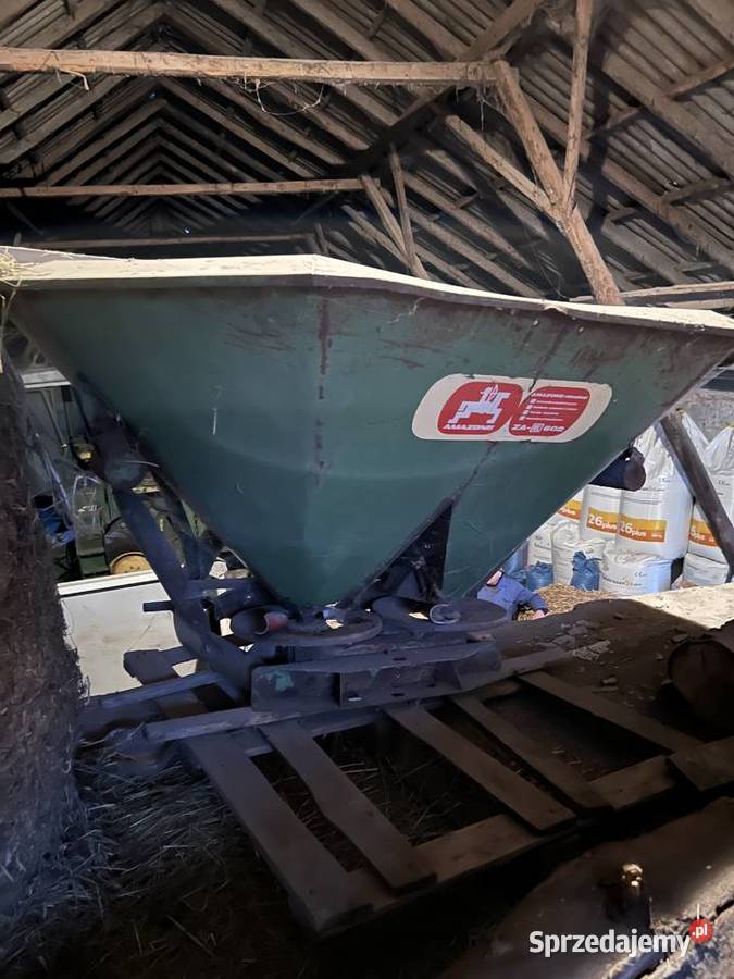Rozsiewacz Amazone E 602 Amazone łódzkie Dąbrowice