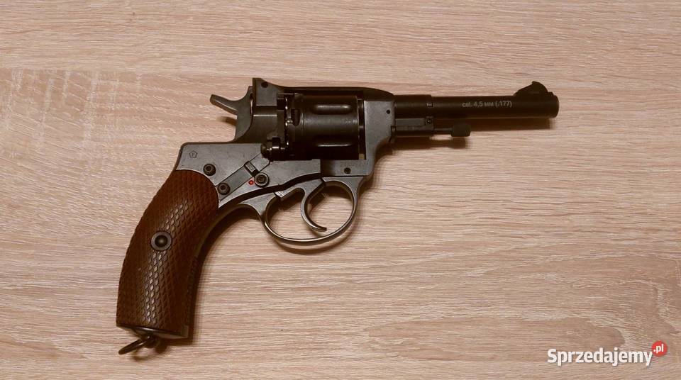 Wiatrówka rewolwer Nagant Borner NGTP Black kal Medyka