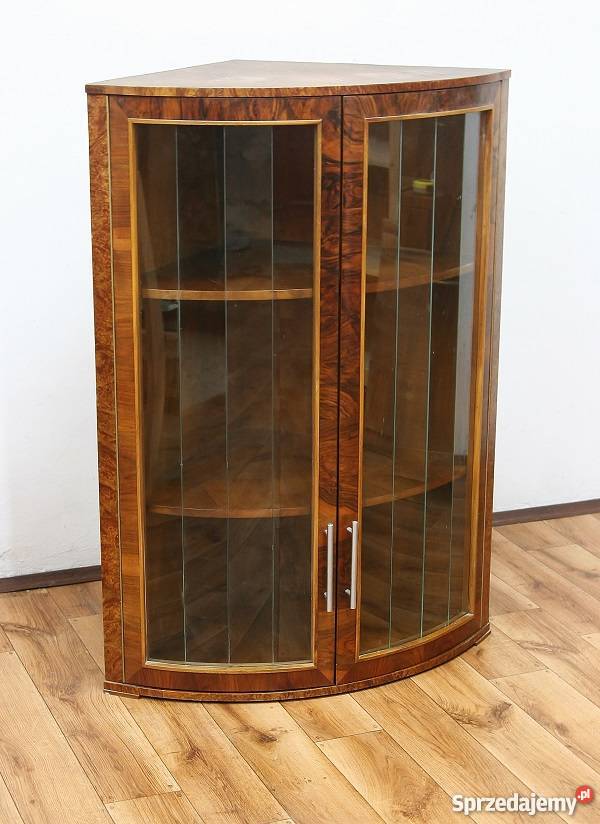 Oryginalna Orzechowa Biblioteczka Art Deco Marki sprzedam
