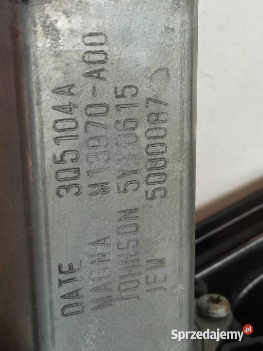 MECHANIZM SZYBY PRAWY TYŁ 7242555AI Bmw Seria 1
