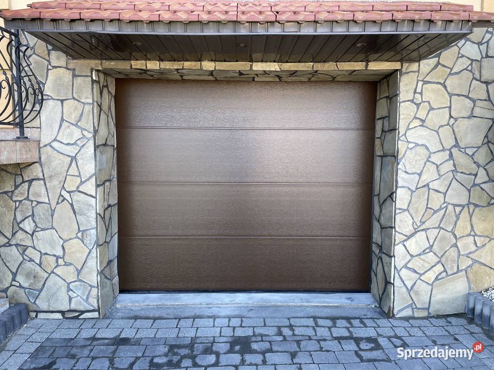 Brama garażowa segmentowa brązowa 3000x2500 Jawiszowice sprzedam