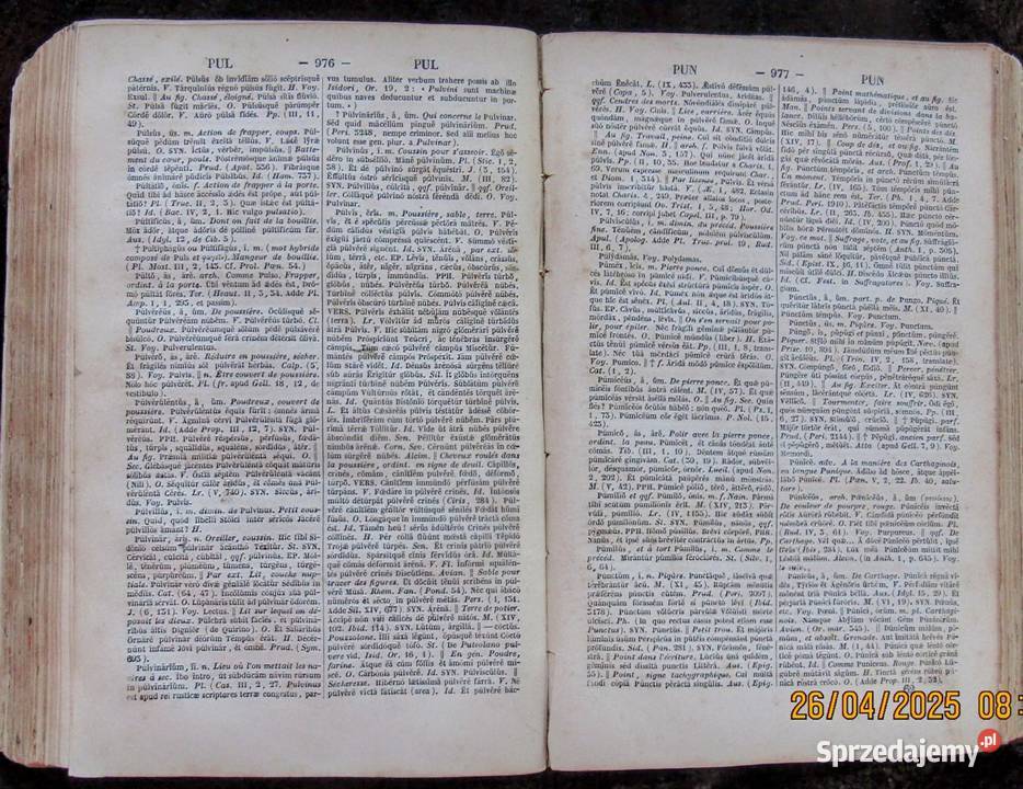 Thesaurus poeticus linguae latinae LQuicherata z sprzedam