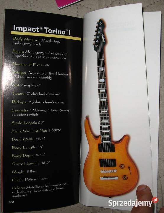 Peavey Guitars katalog gitar Kępice sprzedam