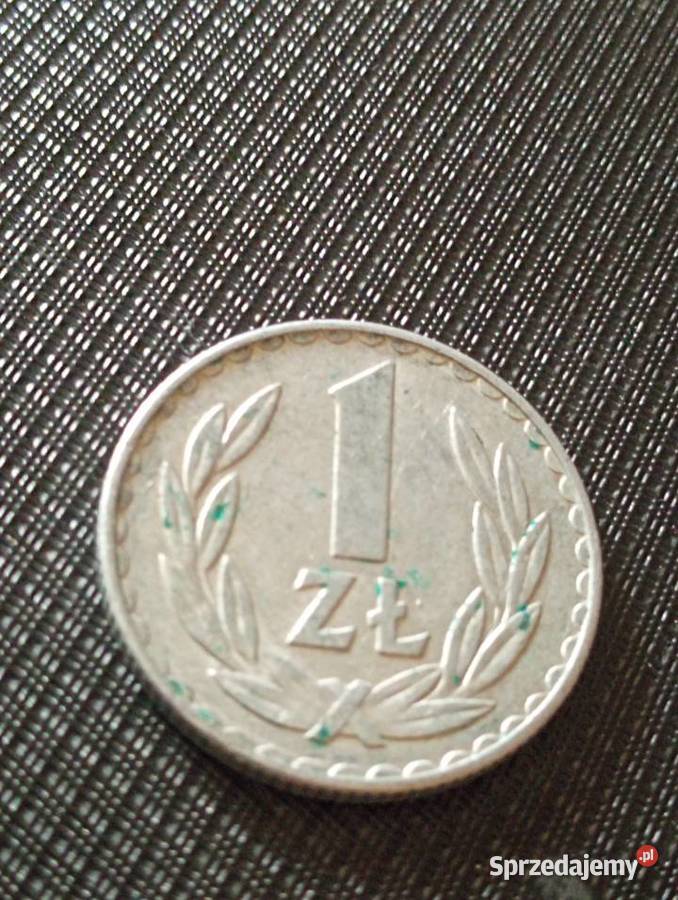 sprzedam 1 zl 1975 r bzm nierowne ranty Antyki, Sztuka, Kolekcje Chełm