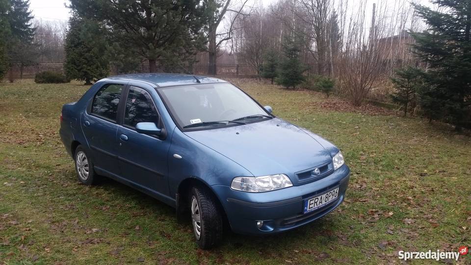 Fiat Albea niebieski Radomsko