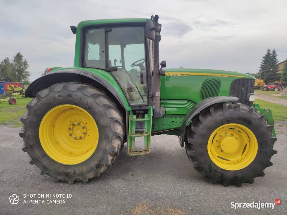JohnDeere 6820 z Tuzem JD 6620 6920 Wspomaganie kierownicy Czersk