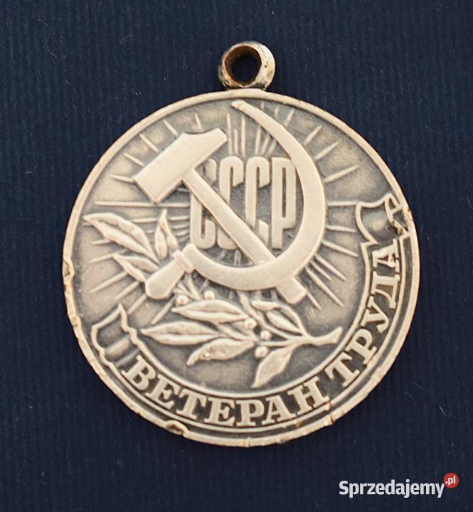 Radziecki medal Weteran pracy ZSSR Chełmno