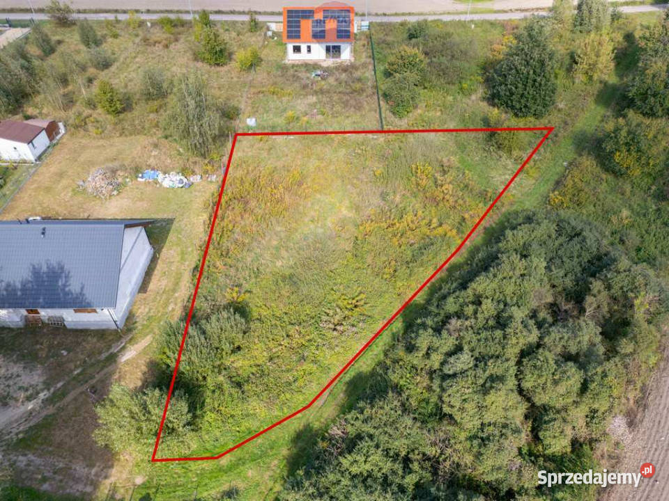 Działka budowlana koło Poznania jezioro i las wielkopolskie sprzedam