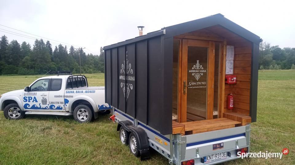 Mobilna sauna NOWA małopolskie Zakopane