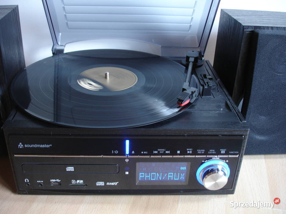 Gramofon z CDMP3USBMDSD Soundmaster MCD1700 lubuskie Zielona Góra