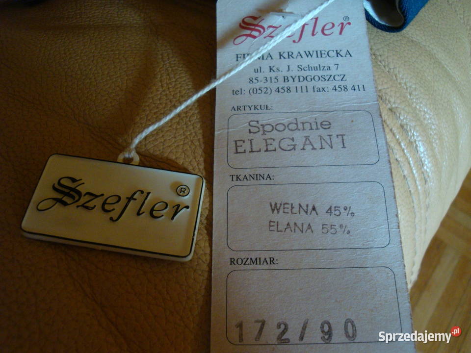 Garnitur spodnie męski NOWY Warszawa
