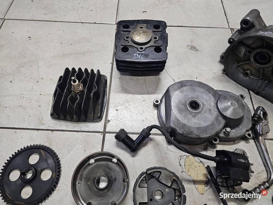 NRG 50 silnik części wał sprzęgło kapa kopka Jelenia Góra