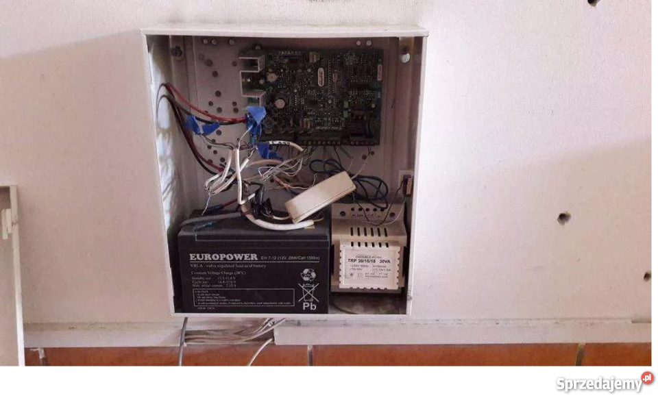 System alarmowy do lokalu z okablowaniem Szamotuły