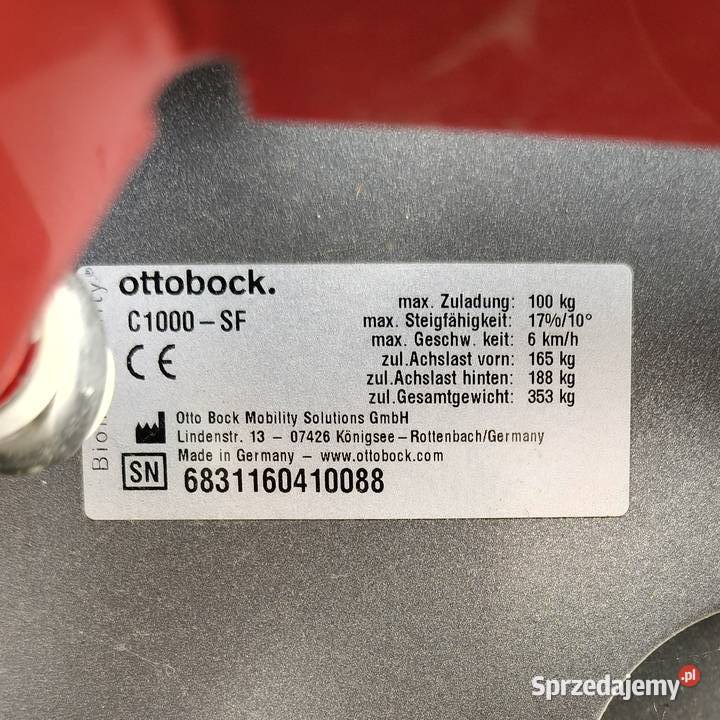 Wózek inwalidzki elektryczny z pionizacją Milanówek sprzedam
