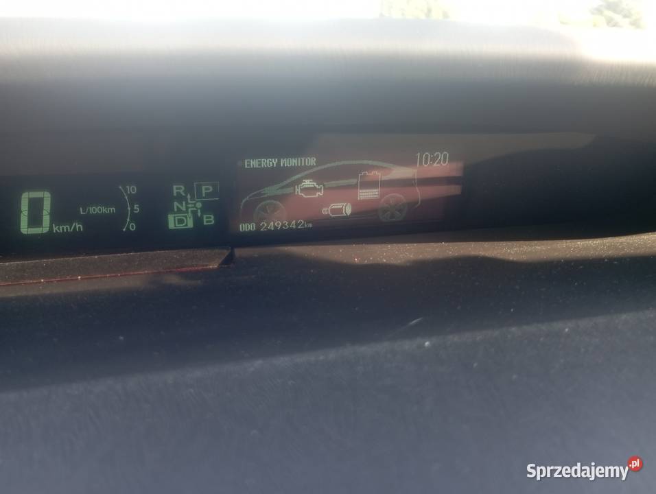 Toyota Prius biały wielkopolskie Konin sprzedam