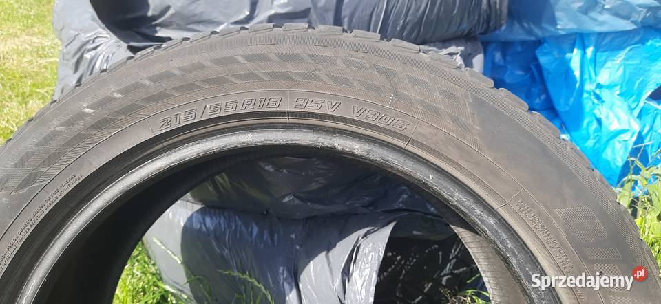 Opony zimowe yokohama 21555R18 zima Parczew sprzedam