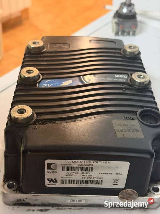 Sterownik CURTIS 12365301 3648V350A śląskie Antonie sprzedam