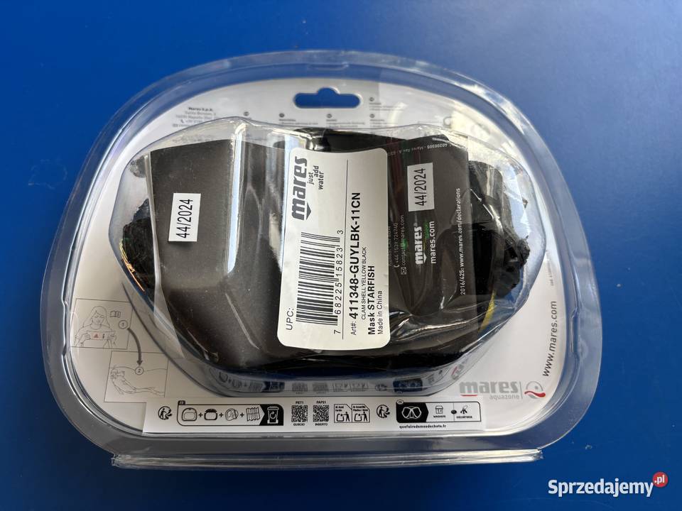 Maska do nurkowania Mares Aquazone Starfish Sport i Wypoczynek śląskie Bytom
