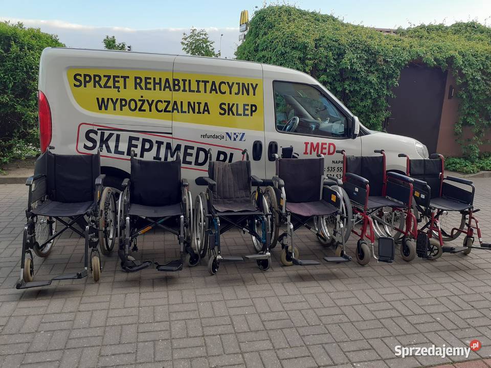 Wózki Inwalidzkie Używane 99 PLN Warszawa Sprzęt rehabilitacyjny i ortopedyczny