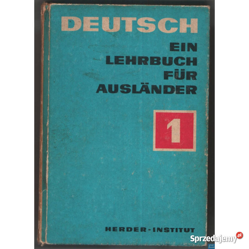 Deutsch 1 Ein Lehrbuch fr Auslnder Książki do nauki języka obcego