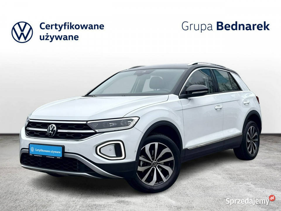 Volkswagen TRoc Bezwypadkowy Salon Polska Serwis ESP łódzkie Łódź