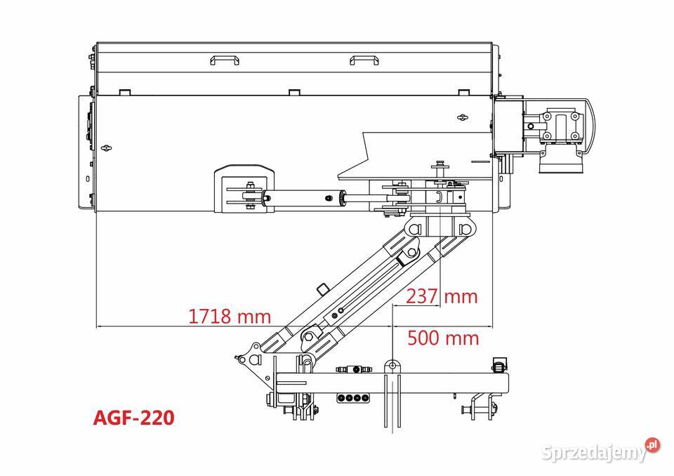 Kosiarka bijakowa tylno boczna Jansen AGF220 nieuszkodzony Bijakowe Wrocław sprzedam