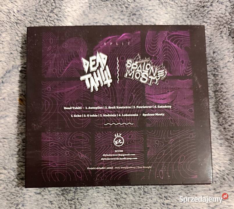 Dead Tahiti Spalone Mosty split 2xCD post punk Rybnik