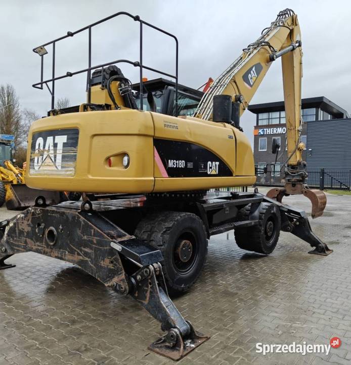 Koparka kolowa przeladunkowa Caterpillar M 318 D Warszawa sprzedam