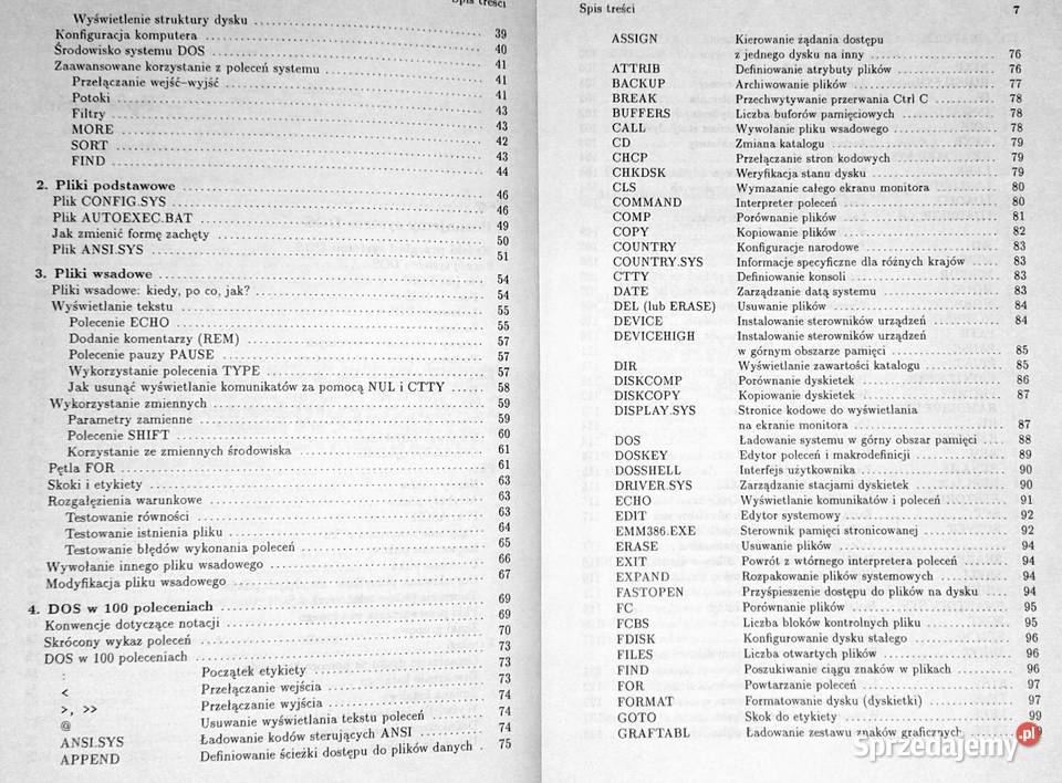 MSDOS 5 Pomysły i zastosowania Daniel Rouge Chełm sprzedam