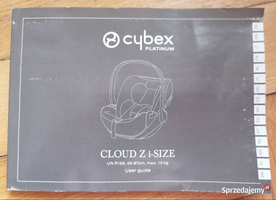 Nosidełko Cybex Cloud Z i size Dąbrowa Górnicza
