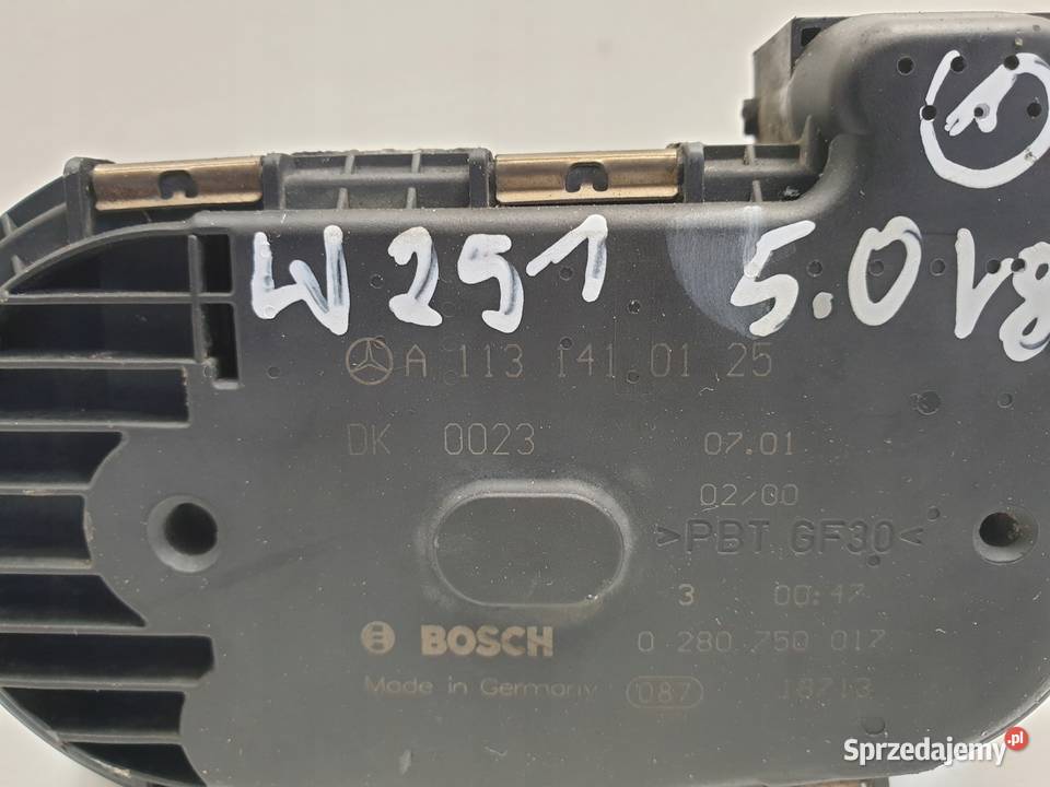 Mercedes W251 50 V8 PRZEPUSTNICA A1131410125 osobowe Janów sprzedam